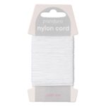 Nylonkoord - 40 meter - 0,5 mm - wit