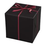 Cadeaupapier - 10 meter - zwart