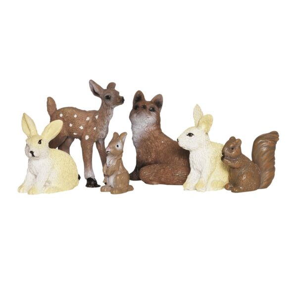 Miniatuur dieren - 6 stuks - Afbeelding 1