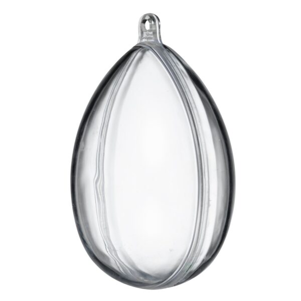 Plastic ei - 2-delig - 5,5 cm - Afbeelding 1