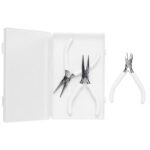 Sieradentangen - 3 stuks - wit