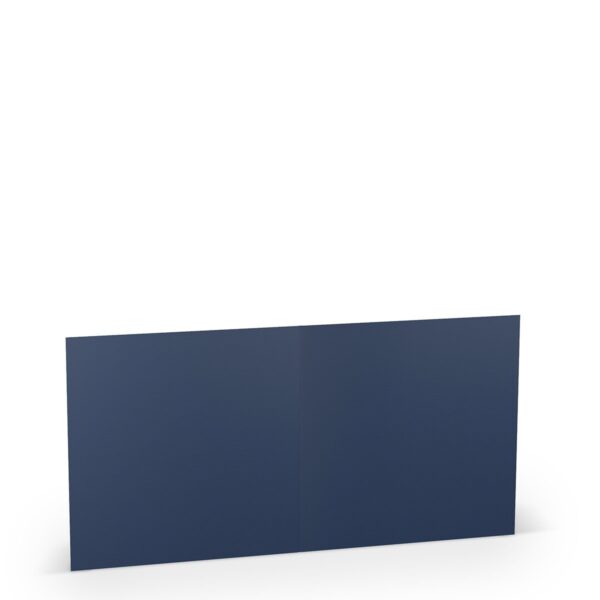 Kaarten - vierkant - 5 stuks - blauw - Afbeelding 1