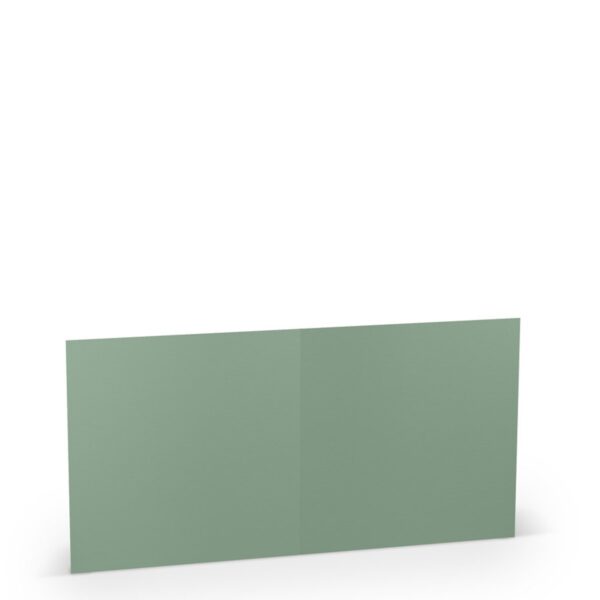 Kaarten - vierkant - 5 stuks - groen - Afbeelding 1