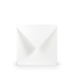 Enveloppen - vierkant - 5 stuks - wit