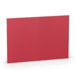 Kaarten - A6 - 5 stuks - rood