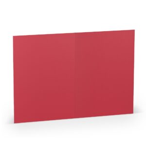 Kaarten - A6 - 5 stuks - rood