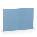 Kaarten - A6 - 5 stuks - lichtblauw