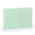 Kaarten - A6 - 5 stuks - lichtgroen