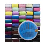 Naaigaren en naainaalden - 50 kleuren en 20 naalden