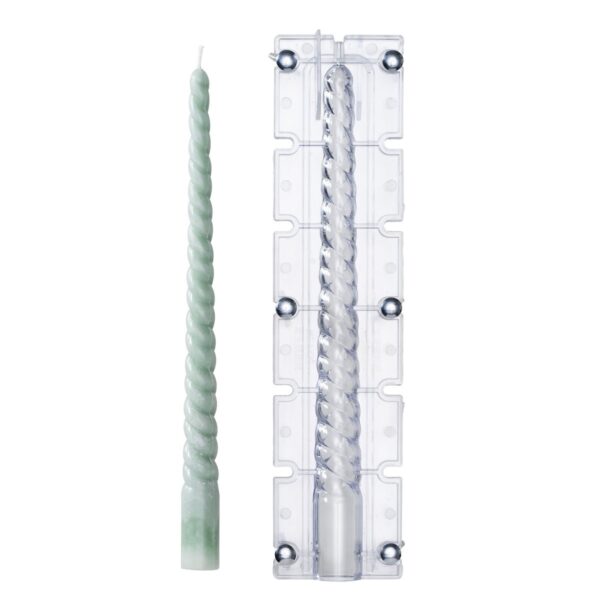 Kaarsen gietmal - 29 cm - gedraaide kaars - Afbeelding 1