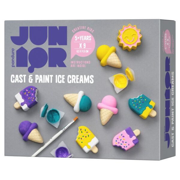 Panduro Junior DIY kit - Cast&Paint Ice Creams - Afbeelding 1
