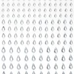 Strass stickers - druppels - kristal