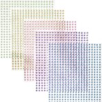 Strass stickers - big pack - 2400 stuks