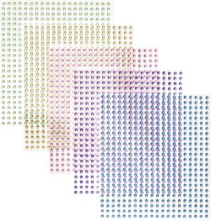 Strass stickers - big pack - 2400 stuks