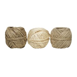 Natuurlijk touw - hennep, sisal en vlas