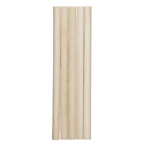 Houten stok - 13 mm - 22 cm - 5 stuks