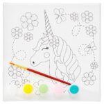 Panduro Junior DIY kit - Canvas Unicorn