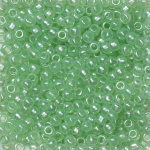 TOHO Round kralen - 11/0 - #144 groen parel