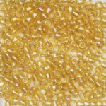 TOHO Round kralen - 11/0 - #162 geel olie transparant