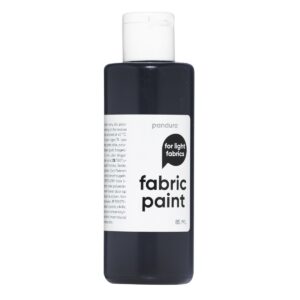 Panduro Fabric Paint - lichte stoffen - zwart
