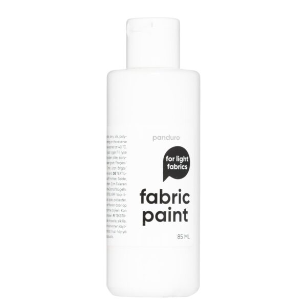 Panduro Fabric Paint - lichte stoffen - wit - Afbeelding 1