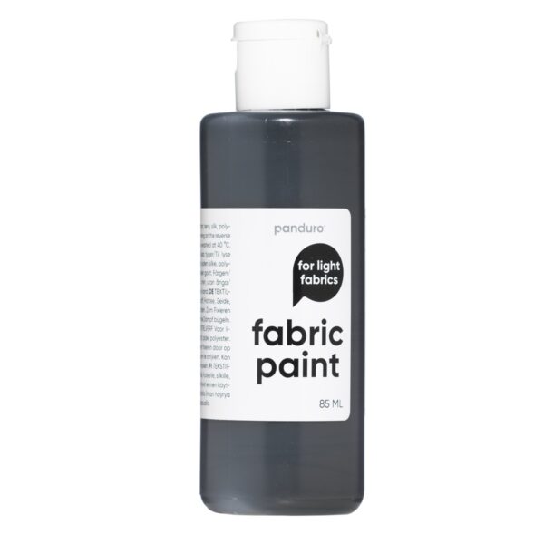 Panduro Fabric Paint - lichte stoffen - donkergrijs - Afbeelding 1