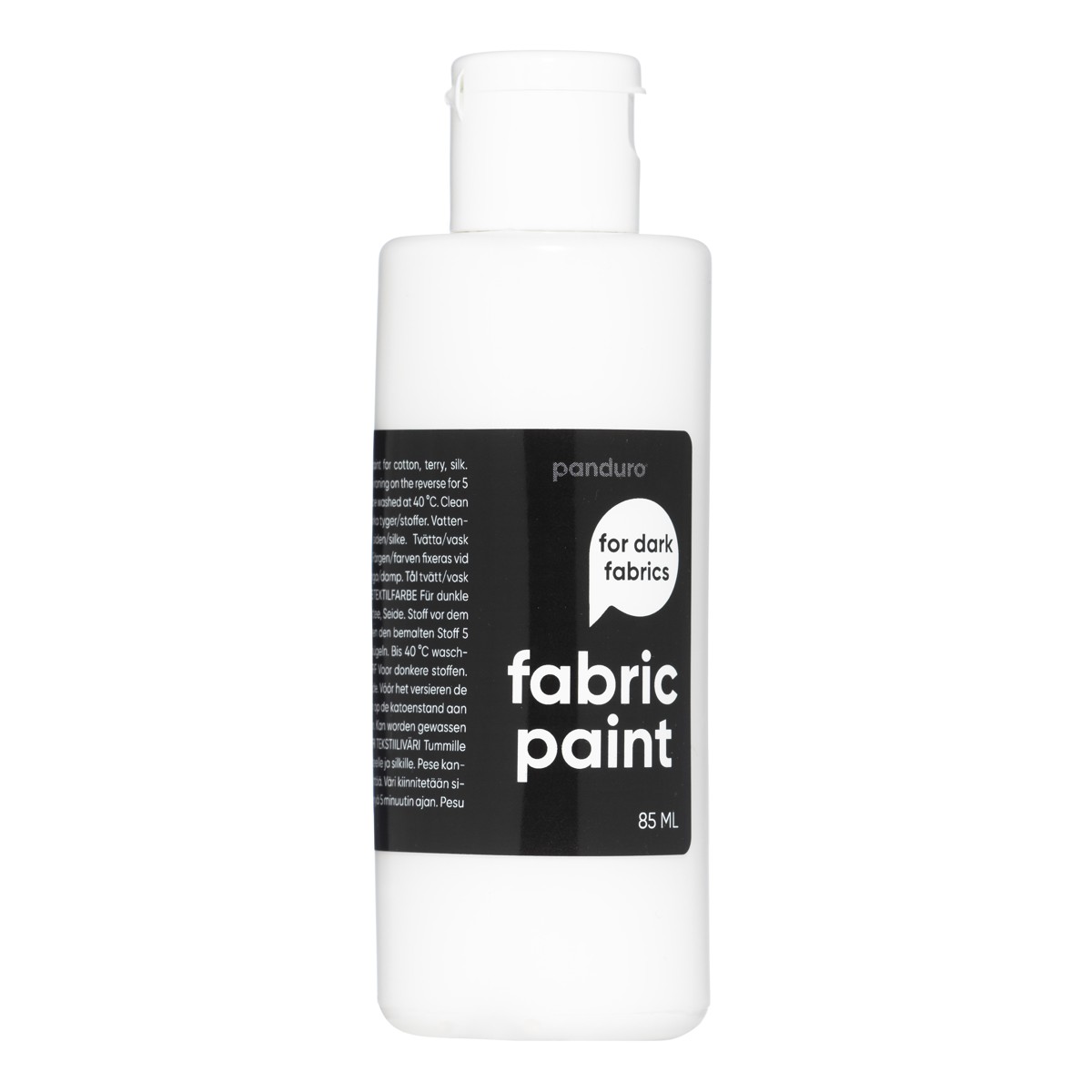 Panduro Fabric Paint - donkere stoffen - wit Panduro Fabric Paint - donkere stoffen - wit - Afbeelding 1