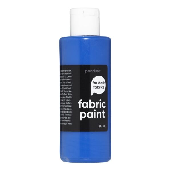 Panduro Fabric Paint - donkere stoffen - blauw - Afbeelding 1