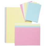 Gekleurd karton - A4, A5 en A6 - pastel