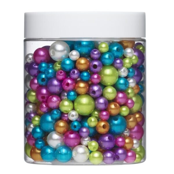 Kralenmix - 680 stuks - vrolijke parels - Afbeelding 1