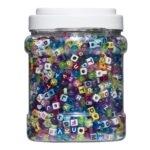 Kralenmix - letters - 2850 stuks