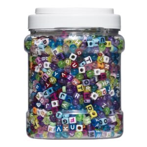 Kralenmix - letters - 2850 stuks