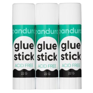 Panduro lijmstiften - 22 gram - 3 stuks