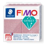 FIMO Soft Effect - 57 gram - glitter rose gold
