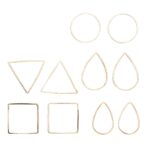 Sieradenframes - 10 stuks - goudkleurig