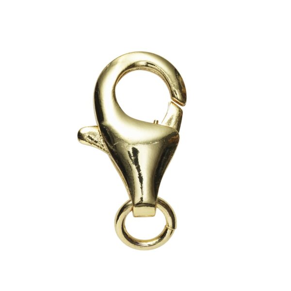 Karabijnsluitingen - verguld - 11 mm - Afbeelding 1
