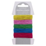 Elastisch koord - 5x 4 meter - Happy