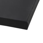 3D canvasdoek - zwart - 60x60 cm