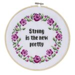 Borduurpakket - 21 cm - strong
