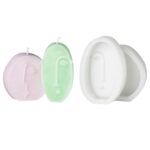 Kaarsen gietmal - siliconen - 2 stuks - gezichten