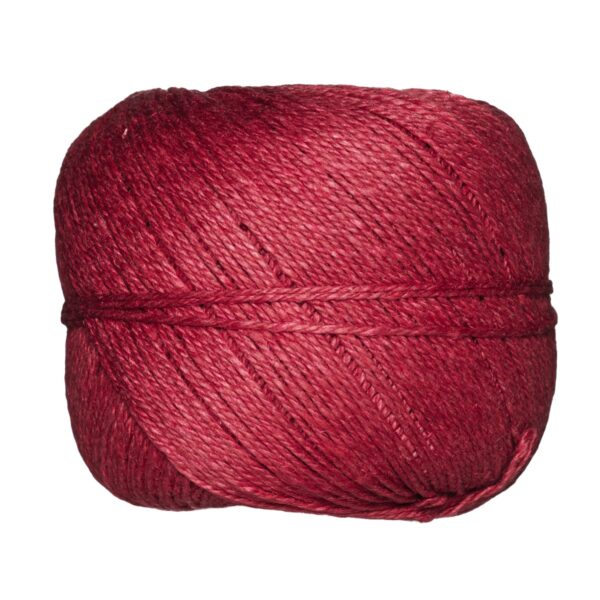Linnen koord - 175 meter - 1,8 mm - rood - Afbeelding 1