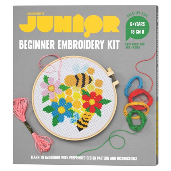 Panduro Junior DIY kit - Beginner Embroidery - Afbeelding 1