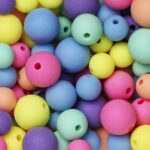 Kralenmix - 124 stuks - pastel