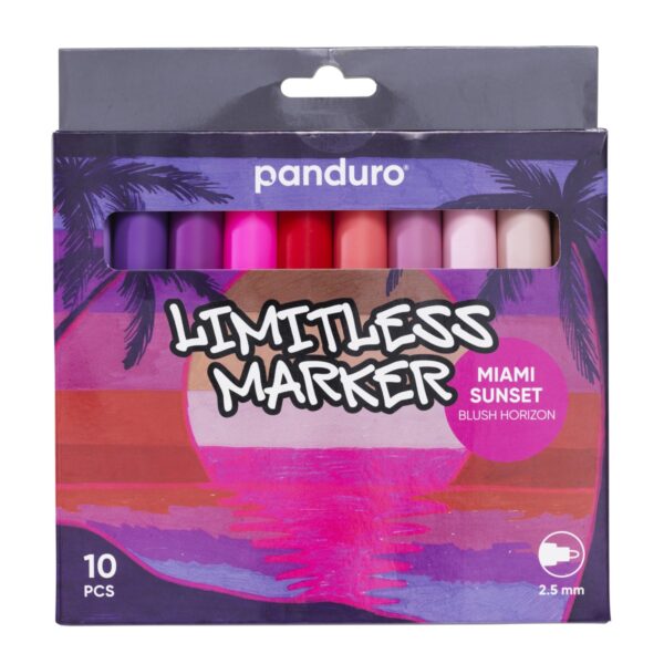 Limitless Marker M set - 10 stuks - Miami Sunset - Afbeelding 1