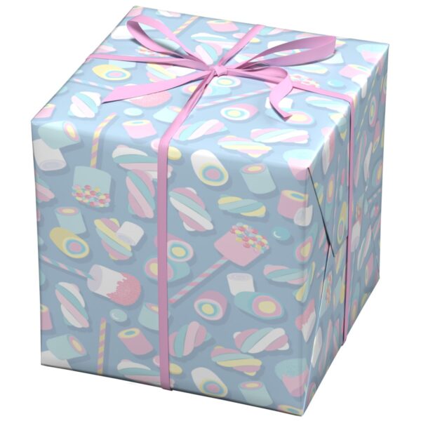 Cadeaupapier - 10 meter - marshmellow - Afbeelding 1