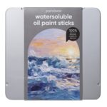 Panduro wateroplosbare olieverf sticks - 6 kleuren