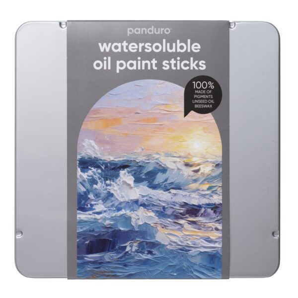 Panduro wateroplosbare olieverf sticks - 6 kleuren - Afbeelding 1