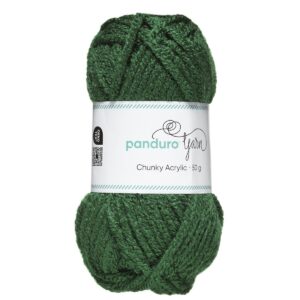 Panduro garen Chunky Acrylic - donkergroen