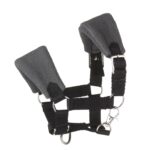 Hobby Horse - fleece halster - donkergrijs