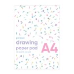 Blok schetspapier - 100 A4 vellen - 80 grams